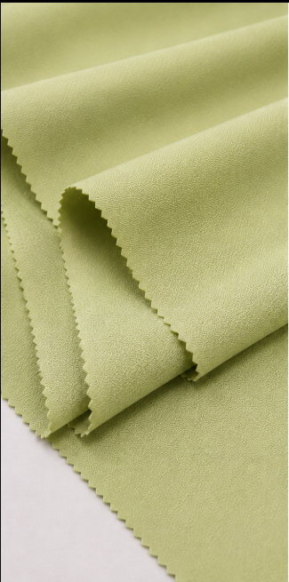 Pistachio Green Poly-Viscose